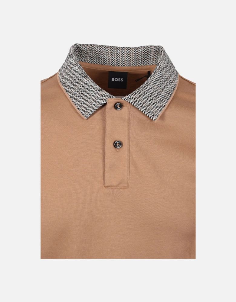 Boss Black H-Parlay 302 Polo Shirt Medium Beige
