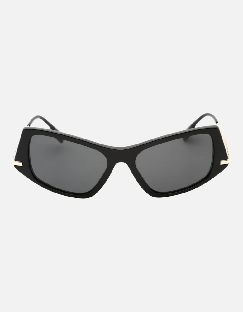 Dark Grey Lens Black Sunglasses
