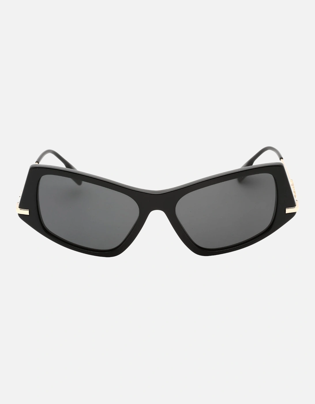 Dark Grey Lens Black Sunglasses