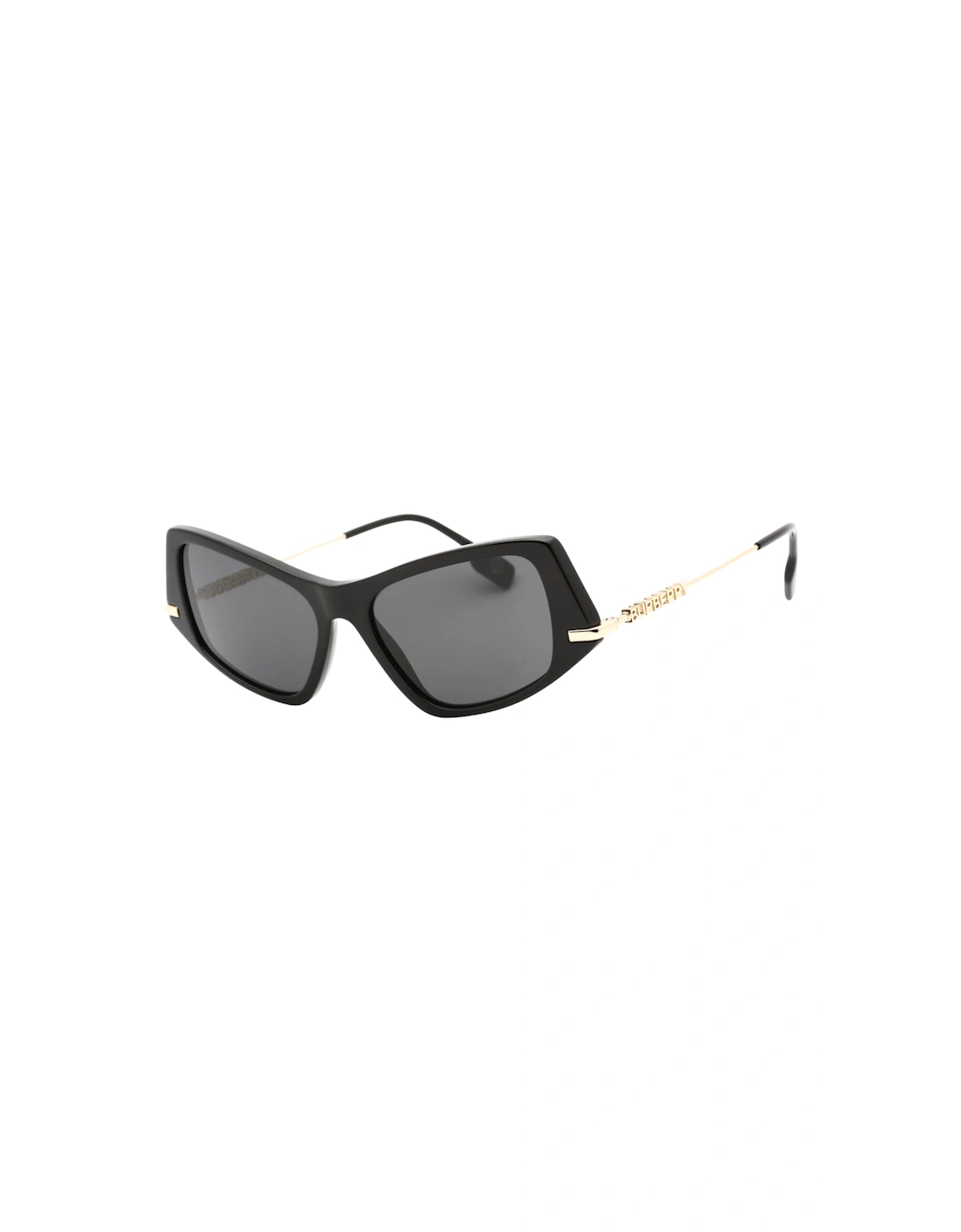 Women's Burberry Dark Grey Lens Black Sunglasses - Size: ONE size