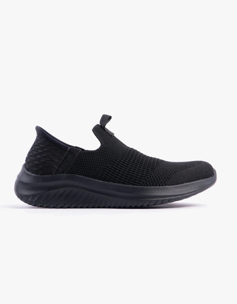 403844L/B SLIP-INS: ULTRA FLEX 3.0 - SMOOTH STEP Boys Trainers Black