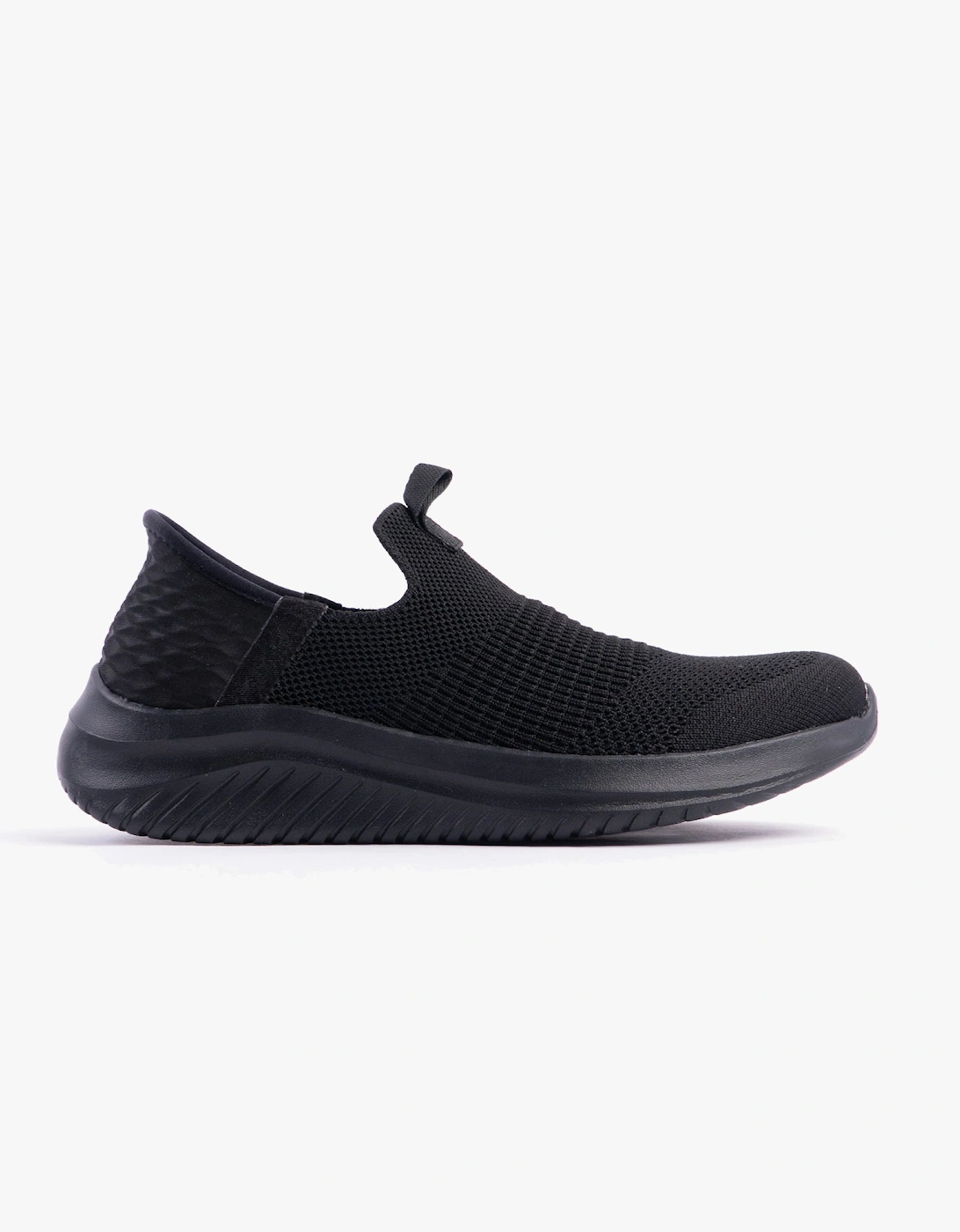 403844L/B SLIP-INS: ULTRA FLEX 3.0 - SMOOTH STEP Boys Trainers Black, 7 of 6