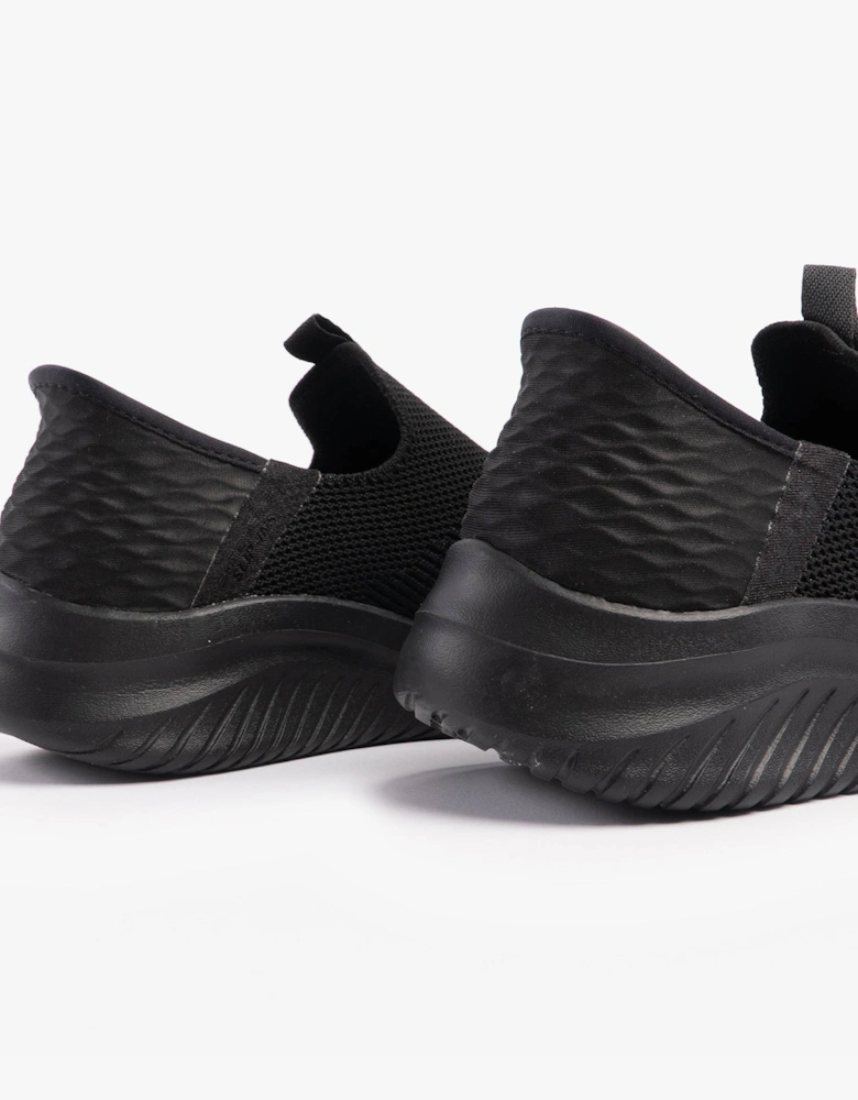 403844L/B SLIP-INS: ULTRA FLEX 3.0 - SMOOTH STEP Boys Trainers Black