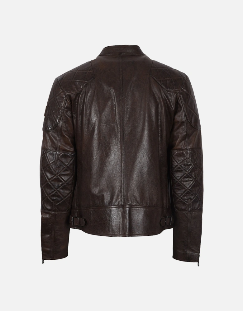 Outlaw Leather Jacket Dark Earth