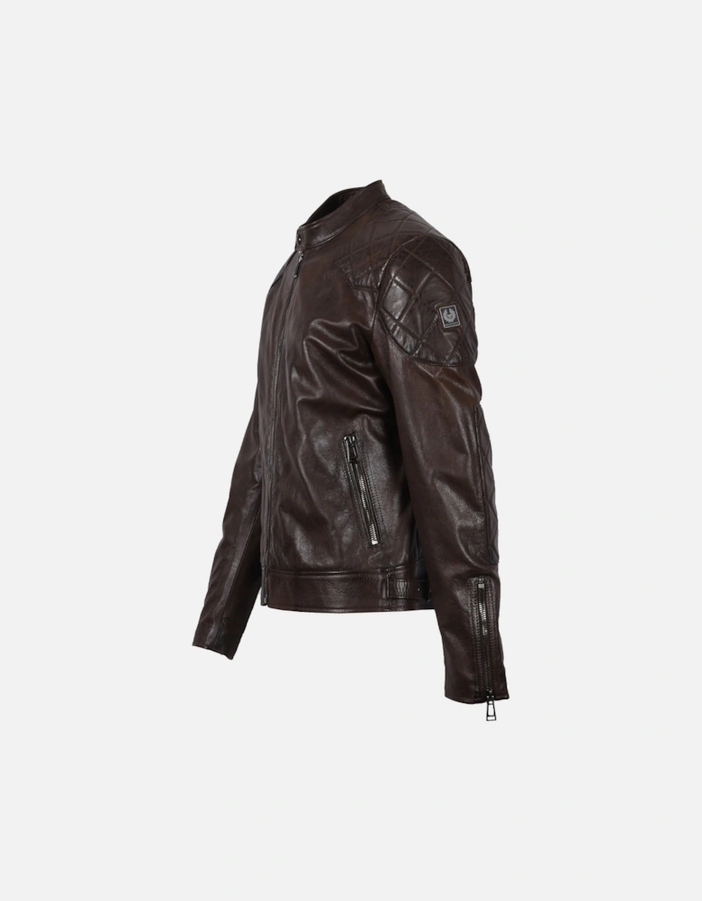 Outlaw Leather Jacket Dark Earth