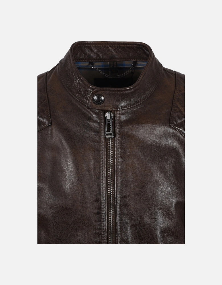 Outlaw Leather Jacket Dark Earth