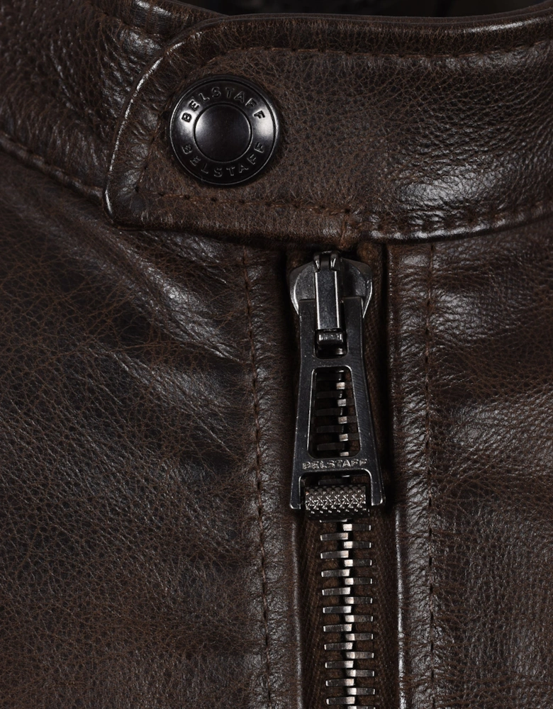 Outlaw Leather Jacket Dark Earth