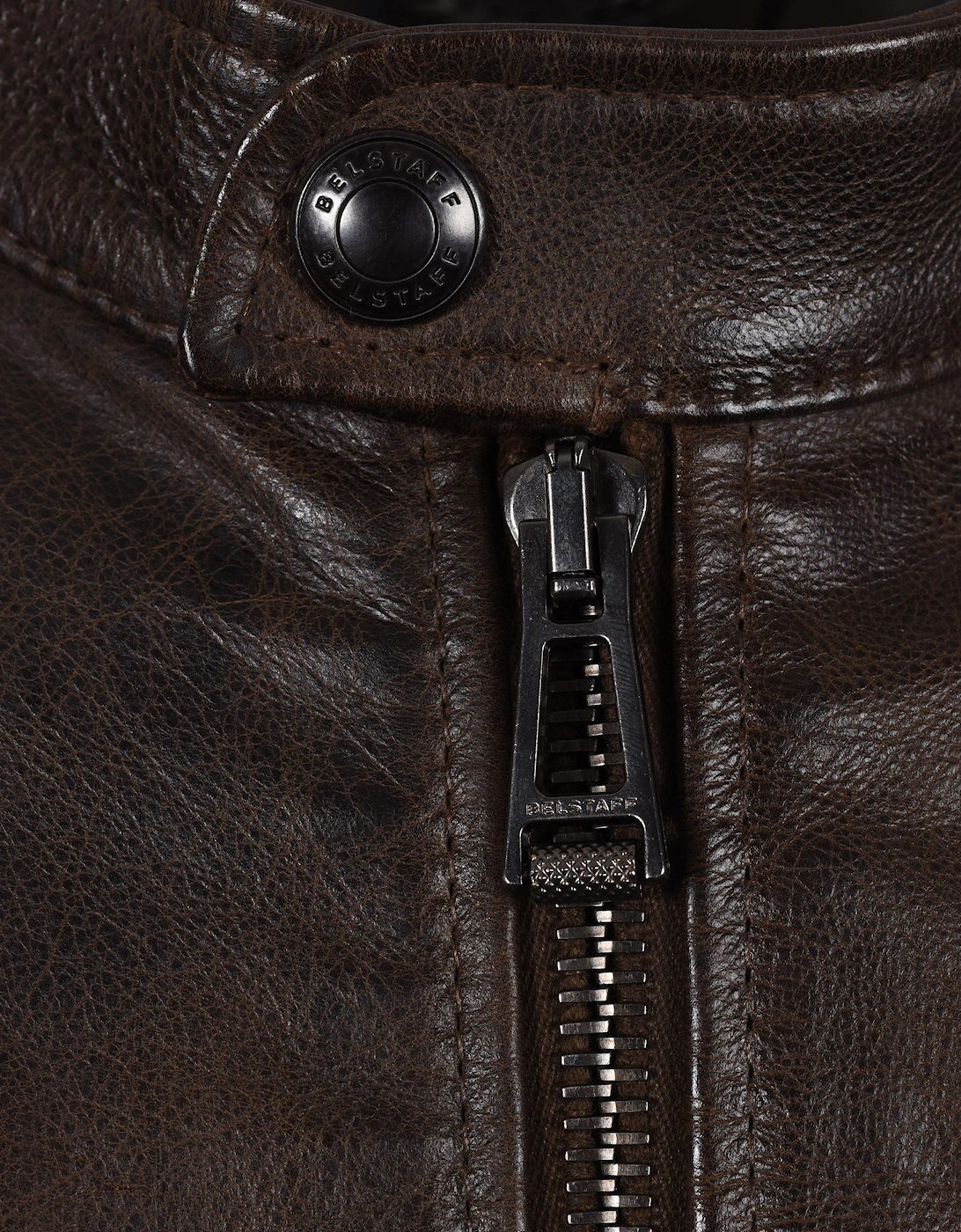 Outlaw Leather Jacket Dark Earth
