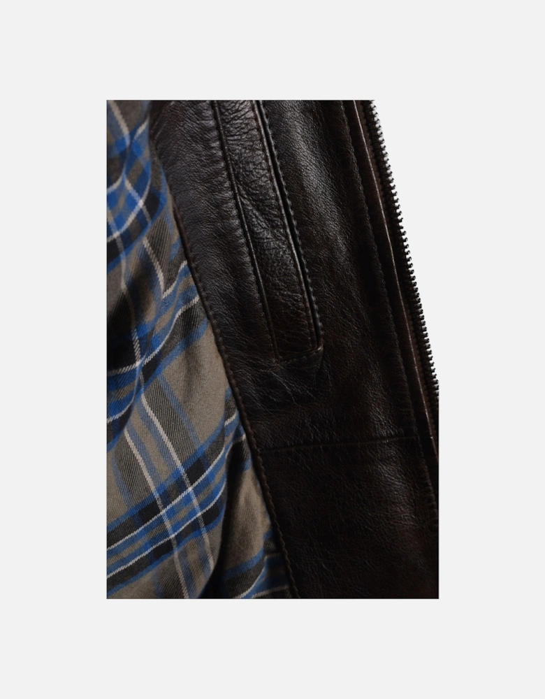 Outlaw Leather Jacket Dark Earth