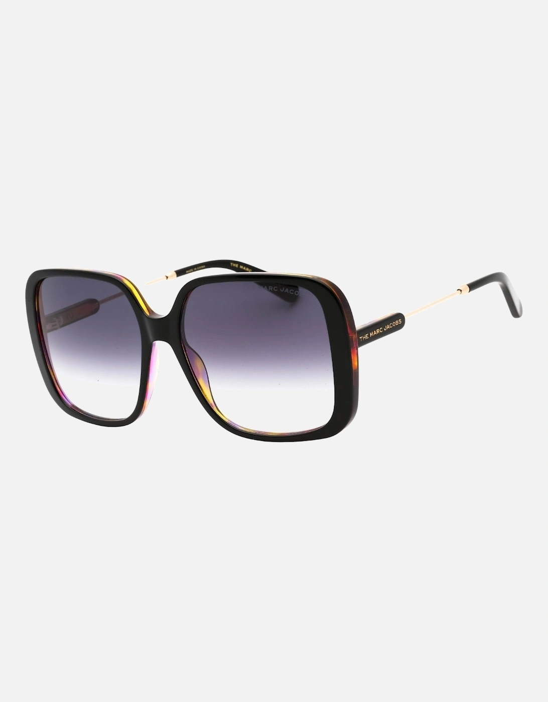 Dark Grey SF Lensed Black Frame Sunglasses