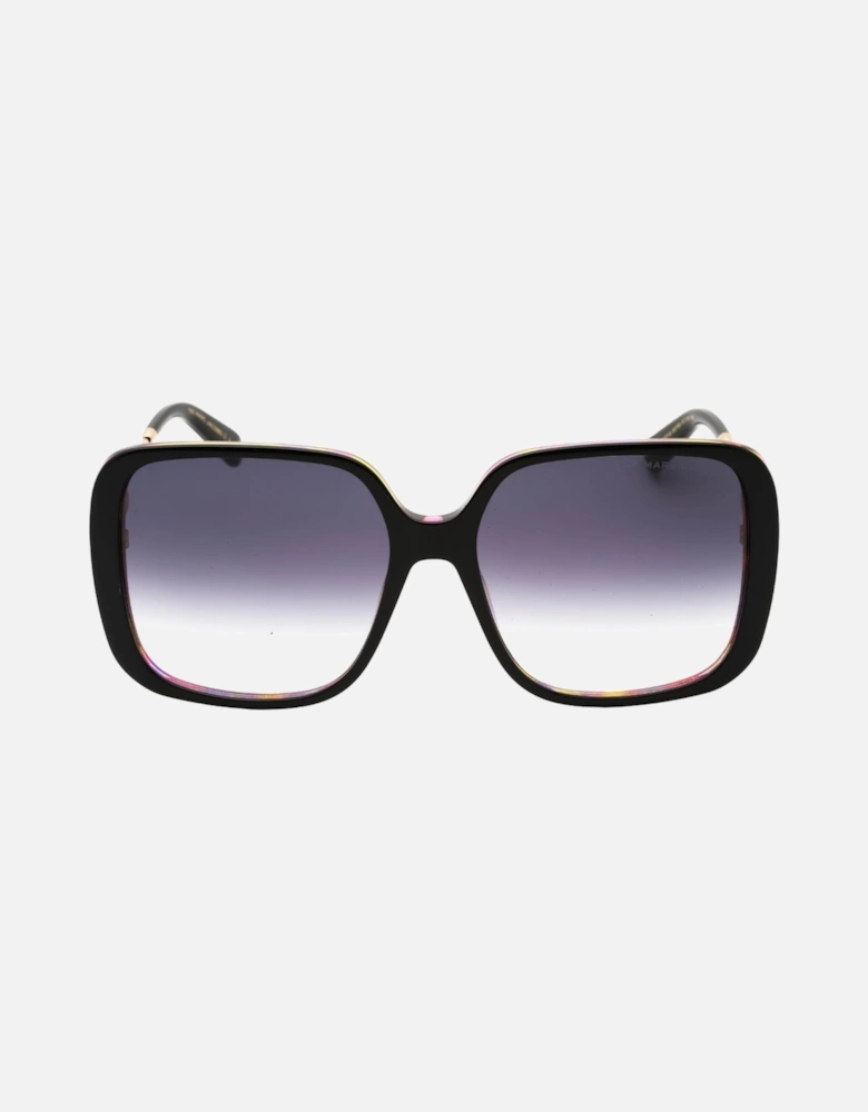 Dark Grey SF Lensed Black Frame Sunglasses