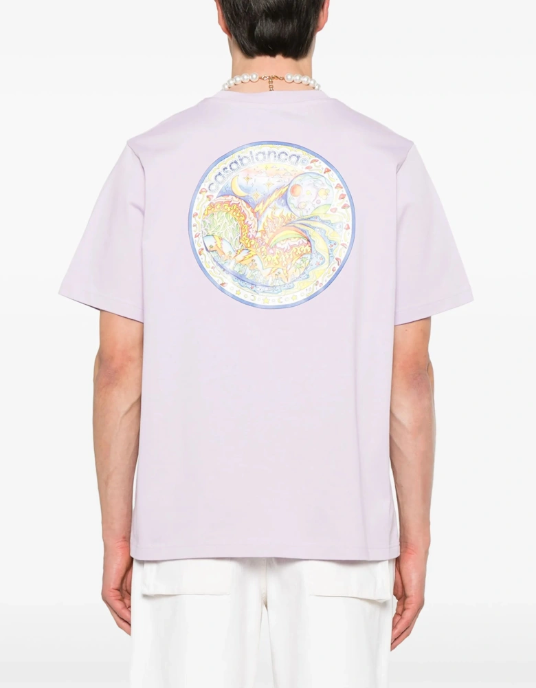 The Four Elements T-Shirt in Purple