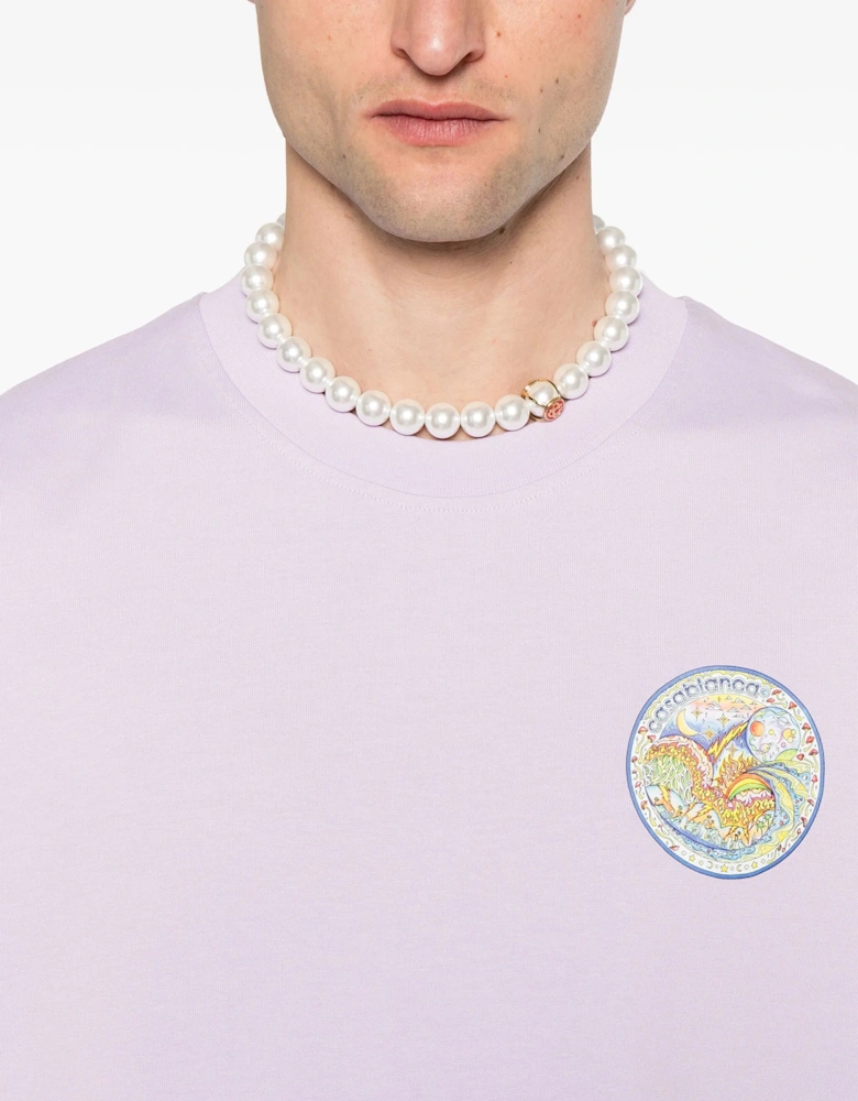 The Four Elements T-Shirt in Purple