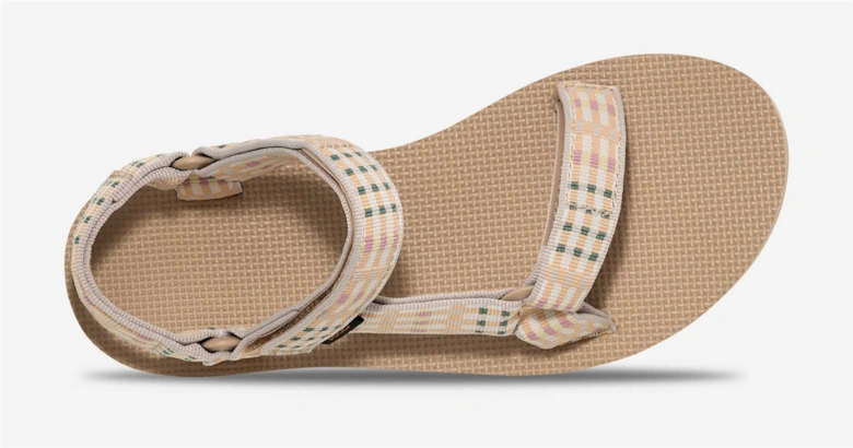 Original Universal Women's Check Taupe Sandals