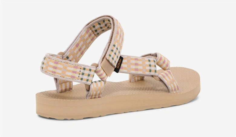 Original Universal Women's Check Taupe Sandals