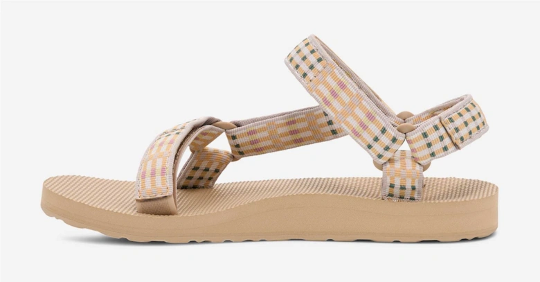 Original Universal Women's Check Taupe Sandals