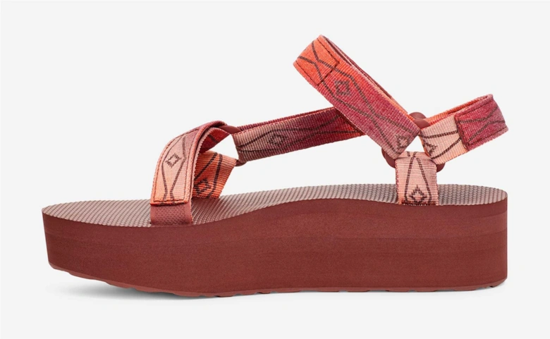 Flatform Universal Women's Sunscape Scarlet Sandals