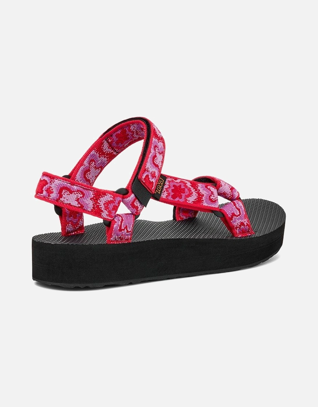 Midform Universal Women's Pink/Purple Floral Sandals