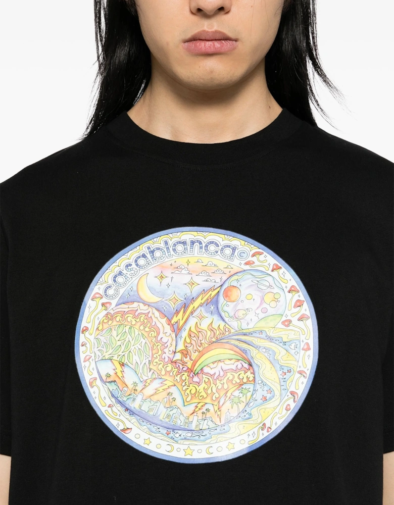 The Four Elements T-Shirt in Black