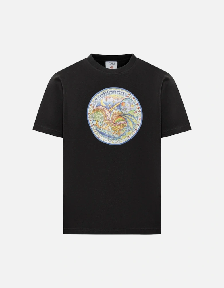 The Four Elements T-Shirt in Black