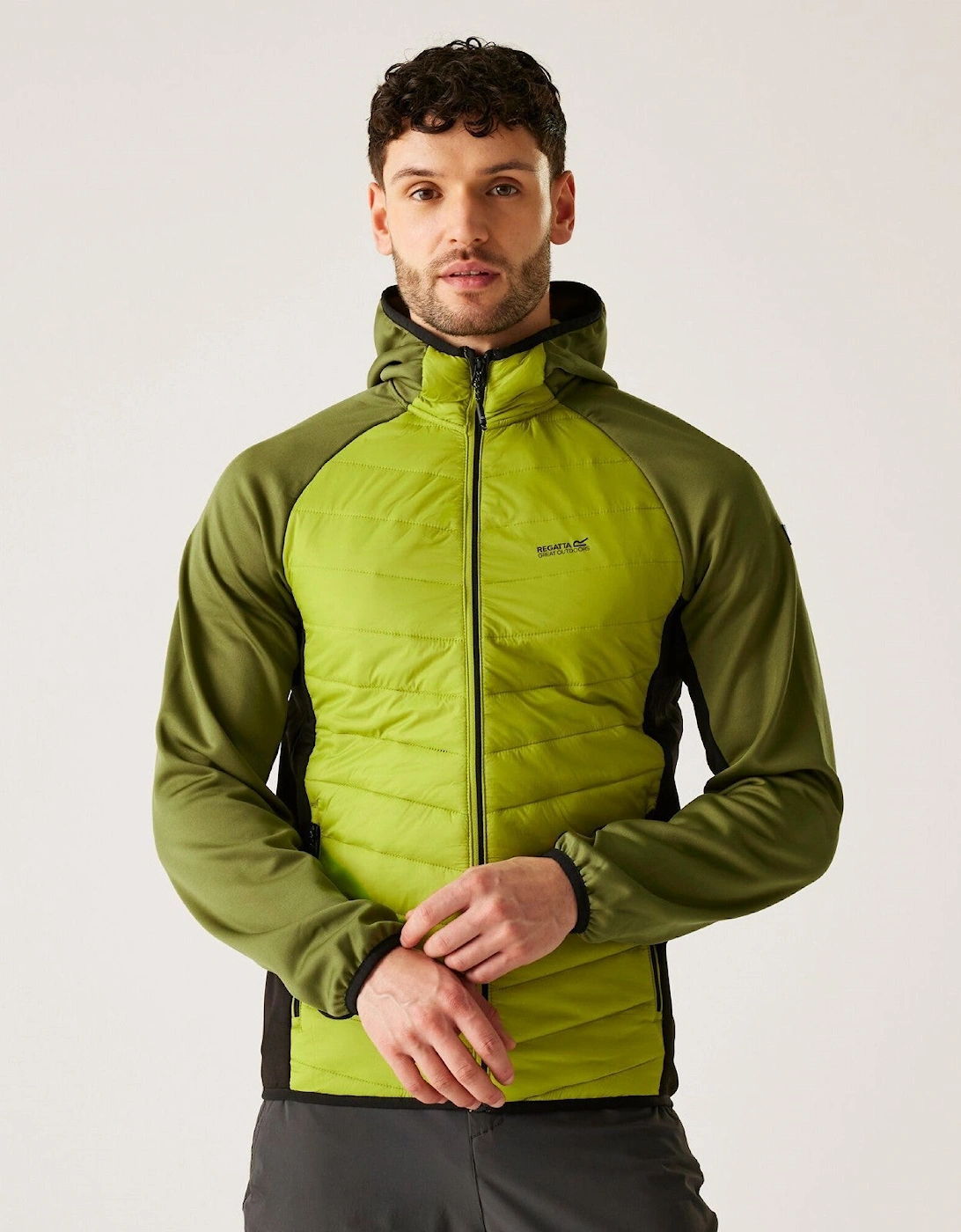 Mens Andreson VIII Hybrid Lightweight Softshell Jacket, 2 of 1