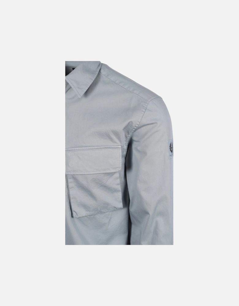 Scale Long Sleeved Shirt Quarry Blue