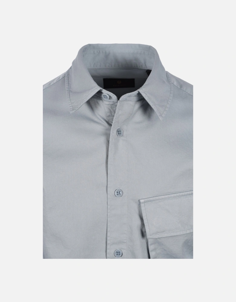 Scale Long Sleeved Shirt Quarry Blue