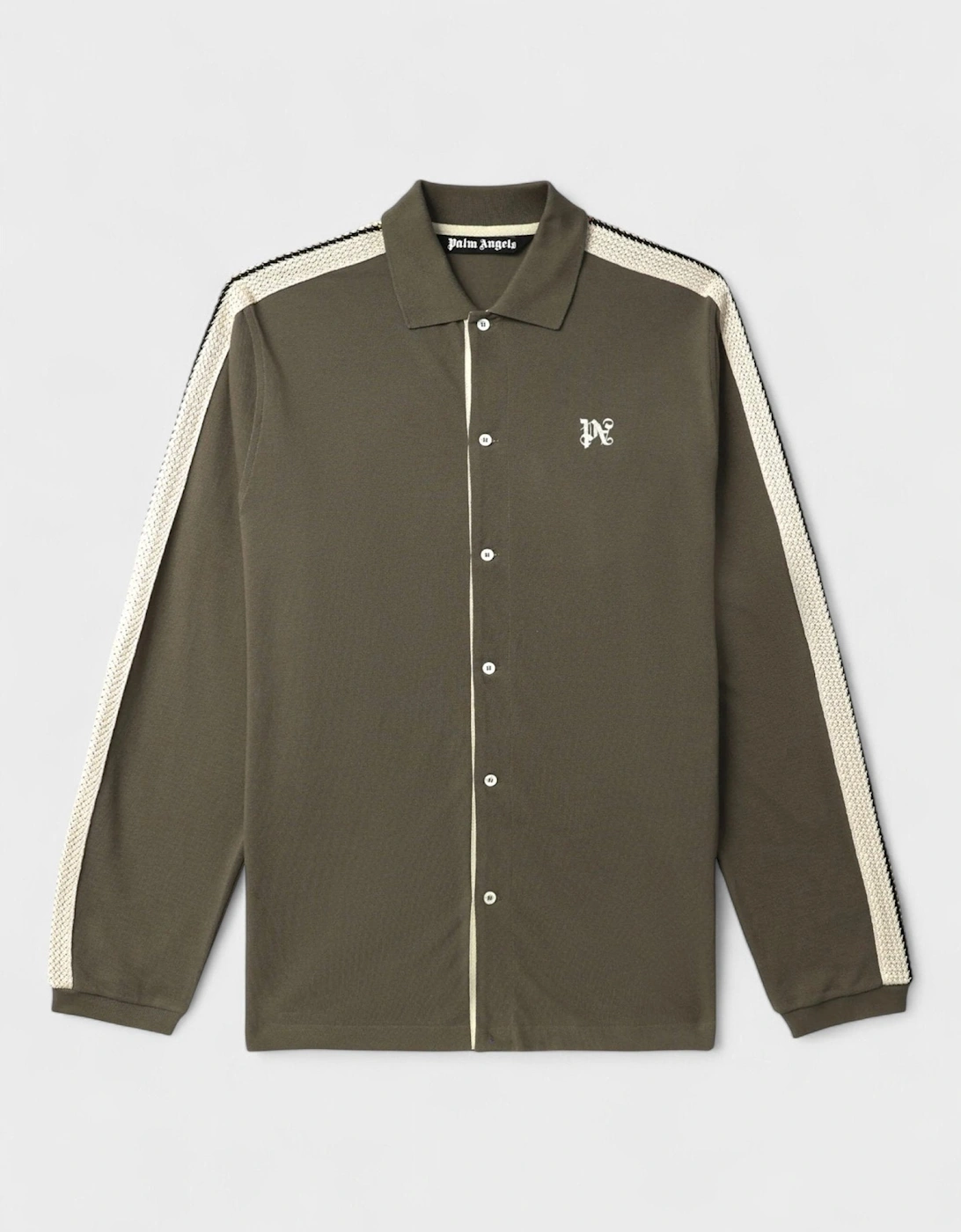 Monogram Embroidered Cotton Shirt, 3 of 2