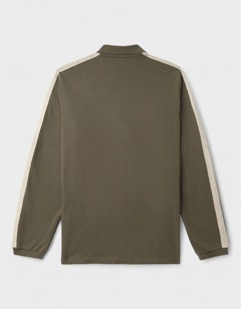 Monogram Embroidered Cotton Shirt