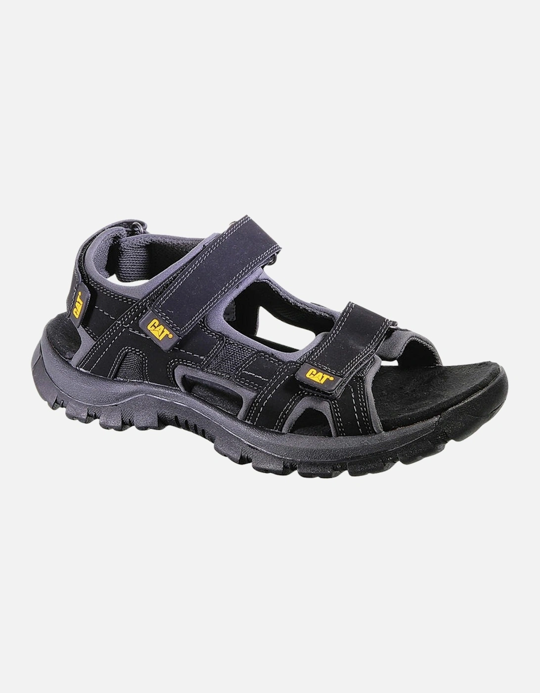 CAT Mens Giles Full Grain Leather Sandals, 2 of 1