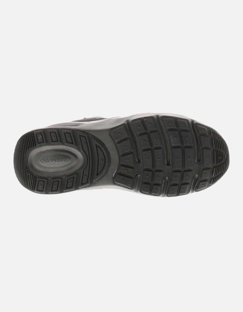 Nike Boys Trainers Air Max Nova Ps Touch Fastening Elastic Laces Black UK Size