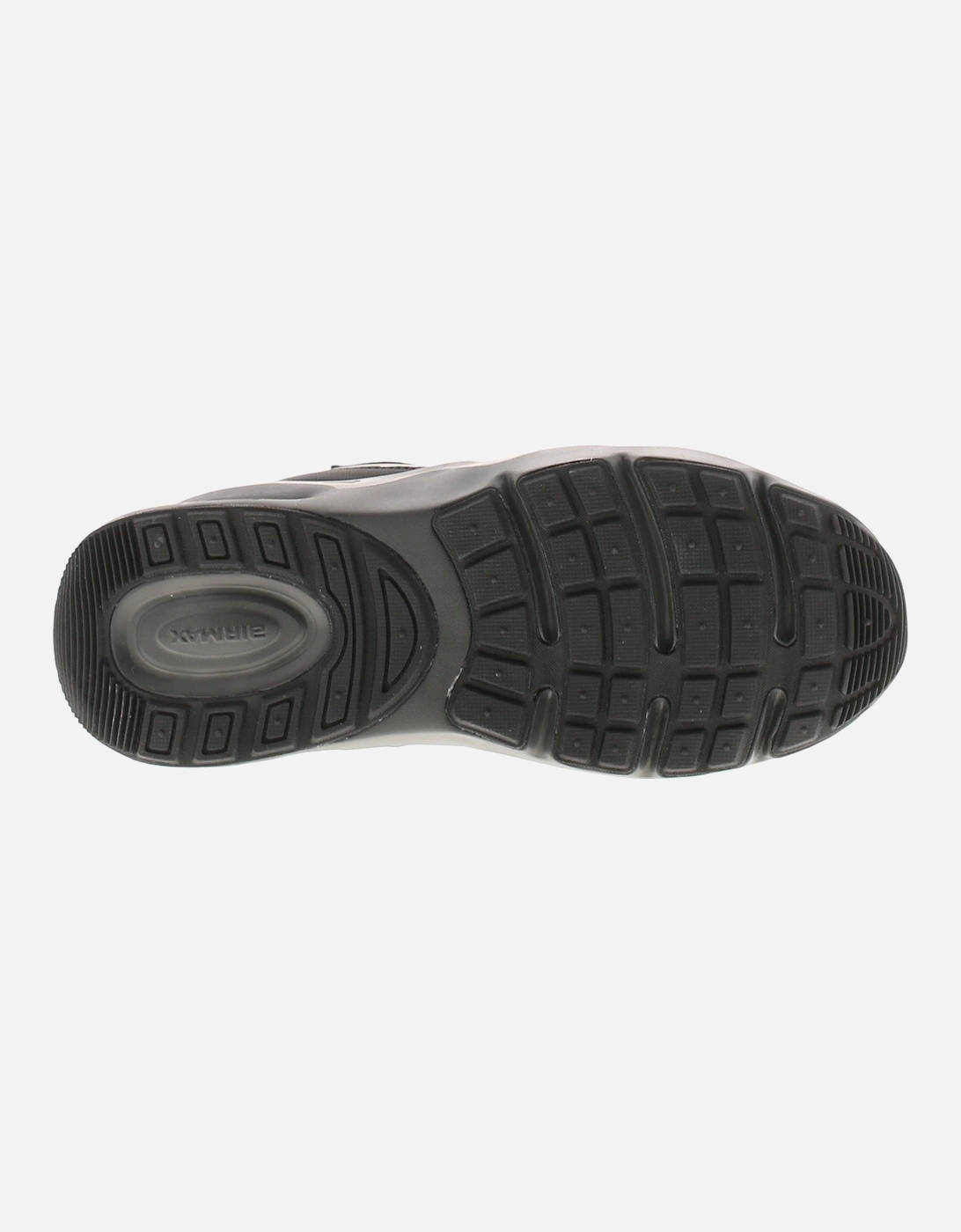 Nike Boys Trainers Air Max Nova Ps Touch Fastening Elastic Laces Black UK Size