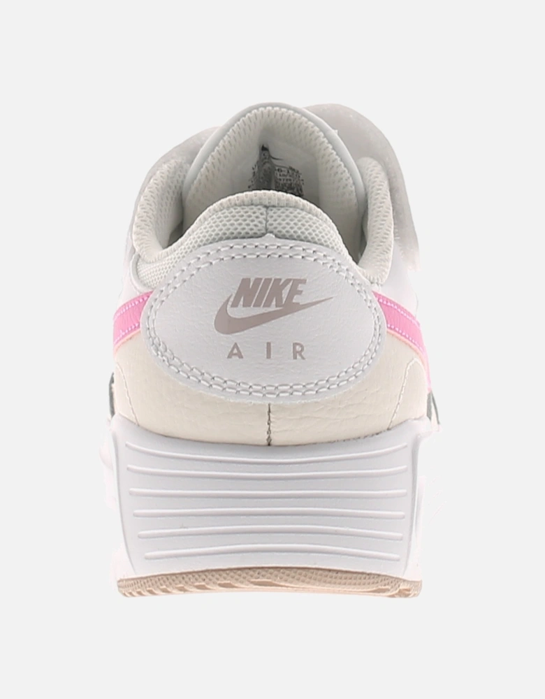Nike Girls Running Trainers Air Max Nova Ps Touch Fastening White UK Size