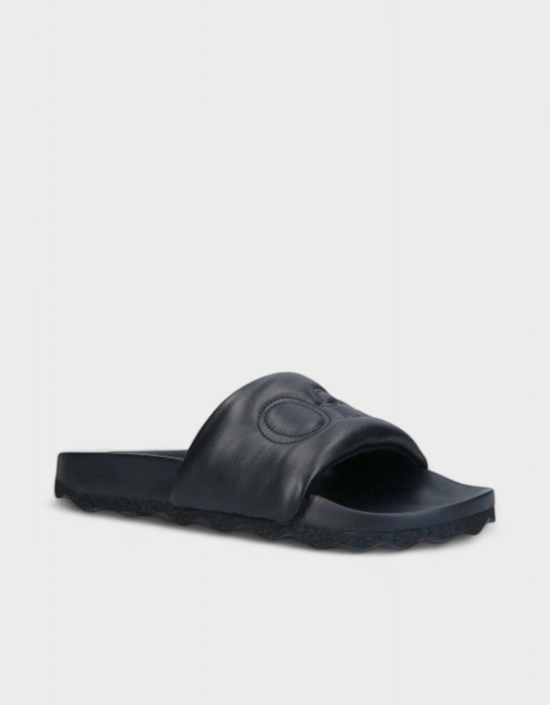 Bookish Leather Sliders