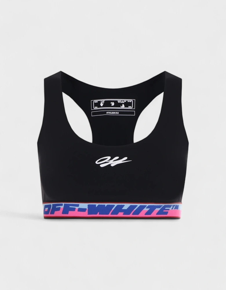 Athleisure Logo Bra Top