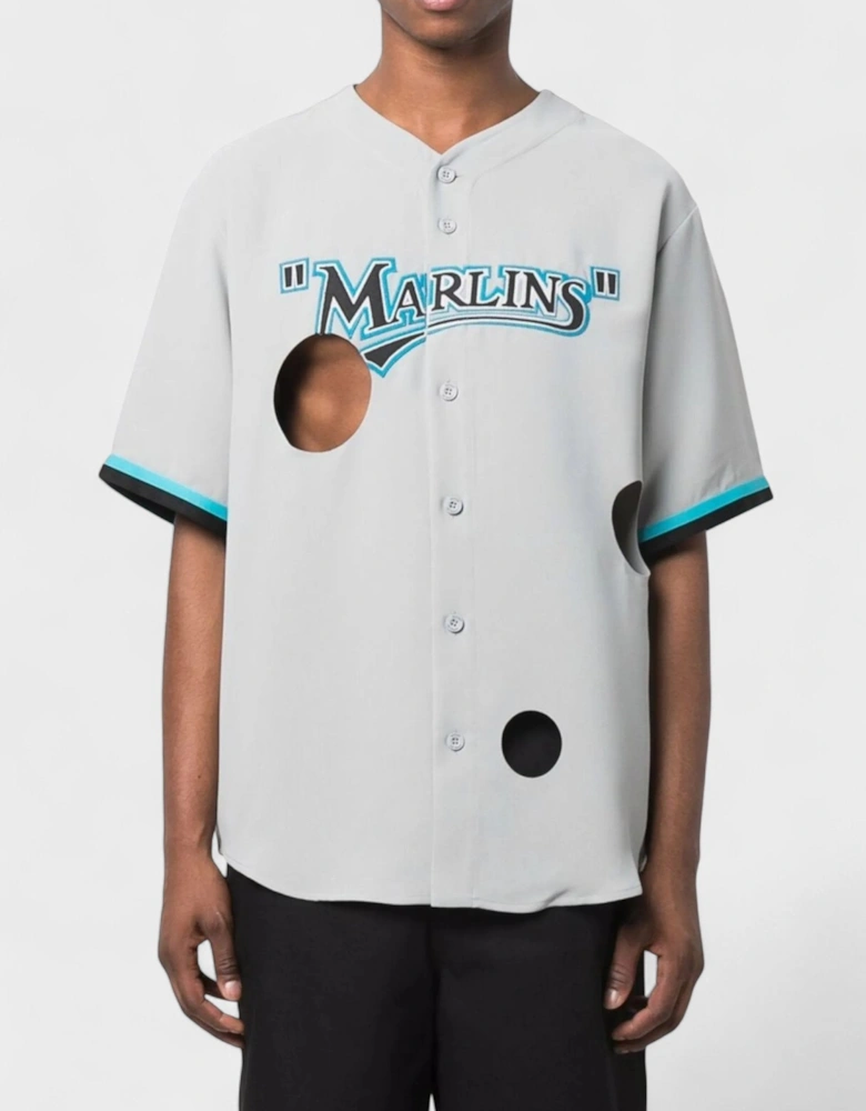 Miami Marlins Cut-Out Shirt