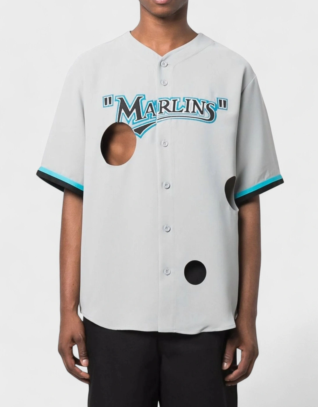 Miami Marlins Cut-Out Shirt
