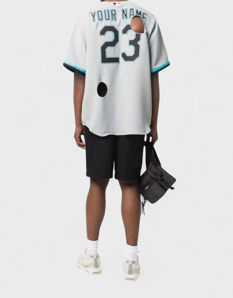 Miami Marlins Cut-Out Shirt