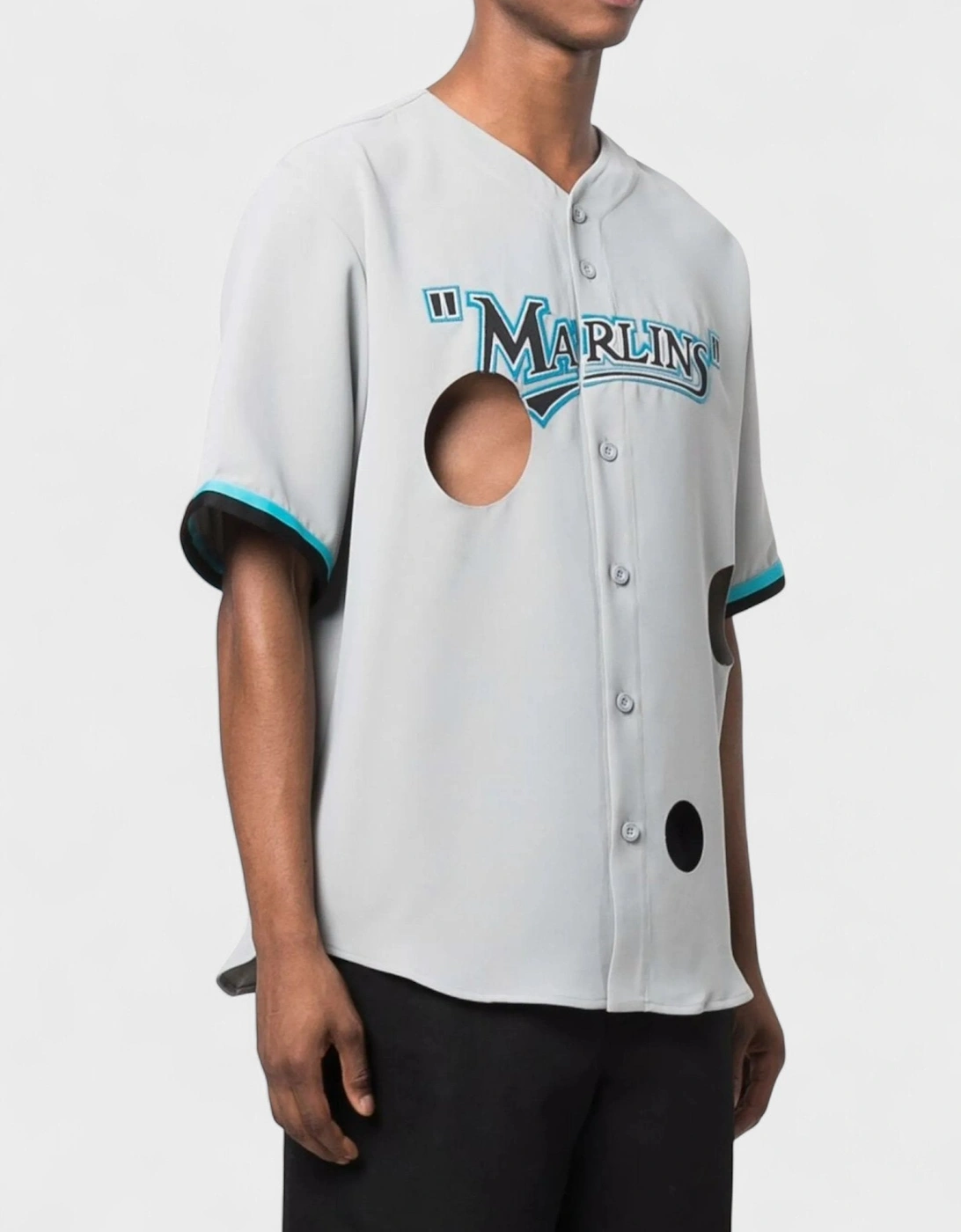 Miami Marlins Cut-Out Shirt