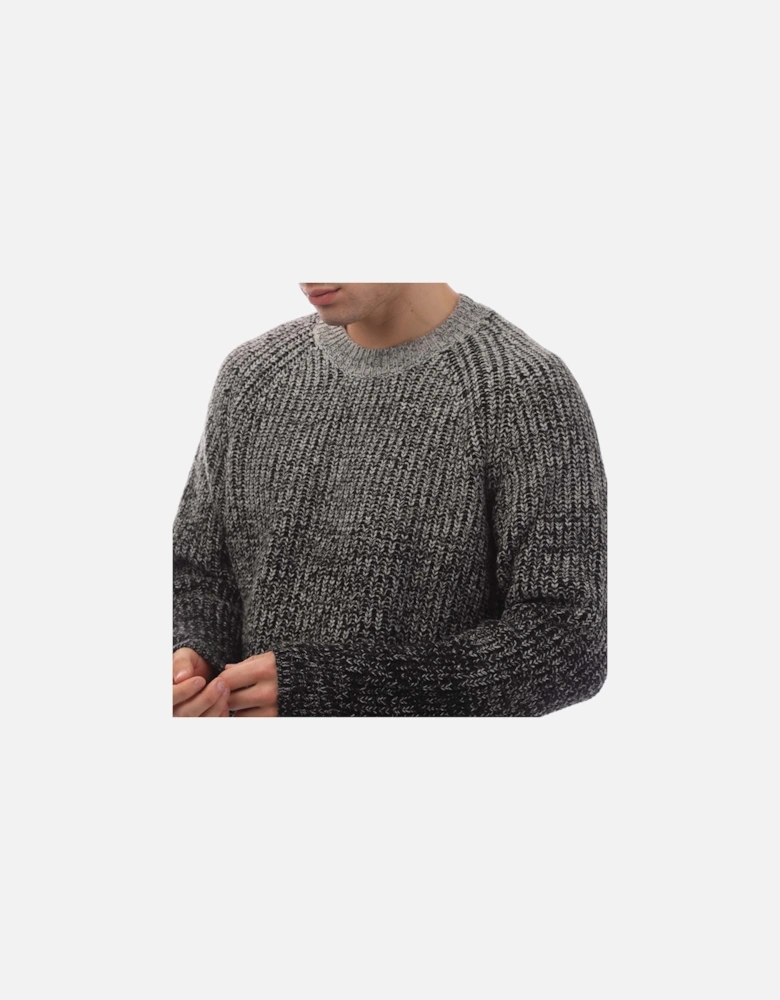 H-Ezrano Degradé Knit Sweatshirt