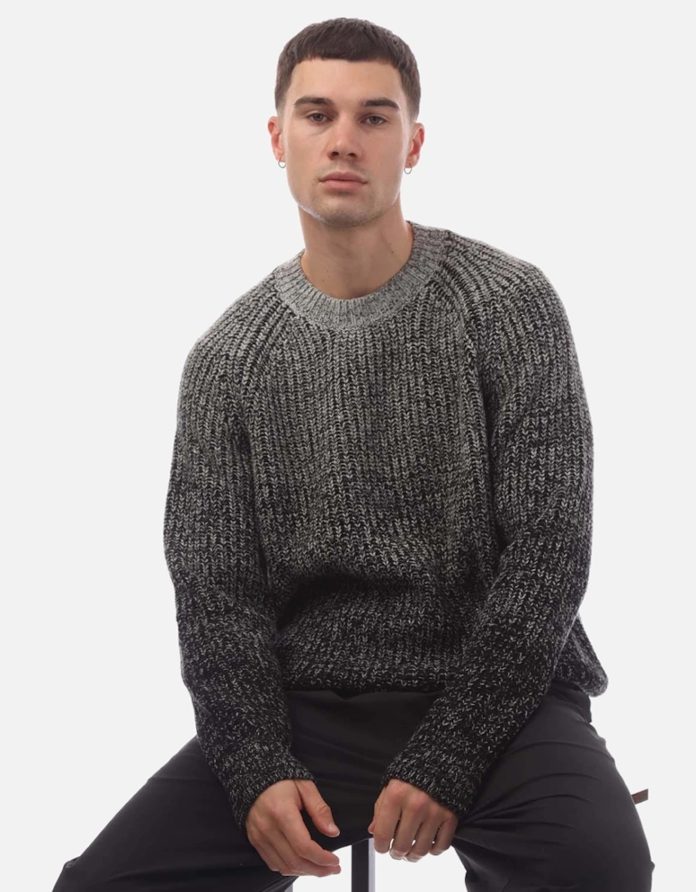H-Ezrano Degradé Knit Sweatshirt