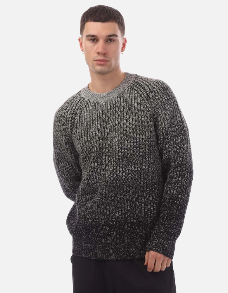 H-Ezrano Degradé Knit Sweatshirt