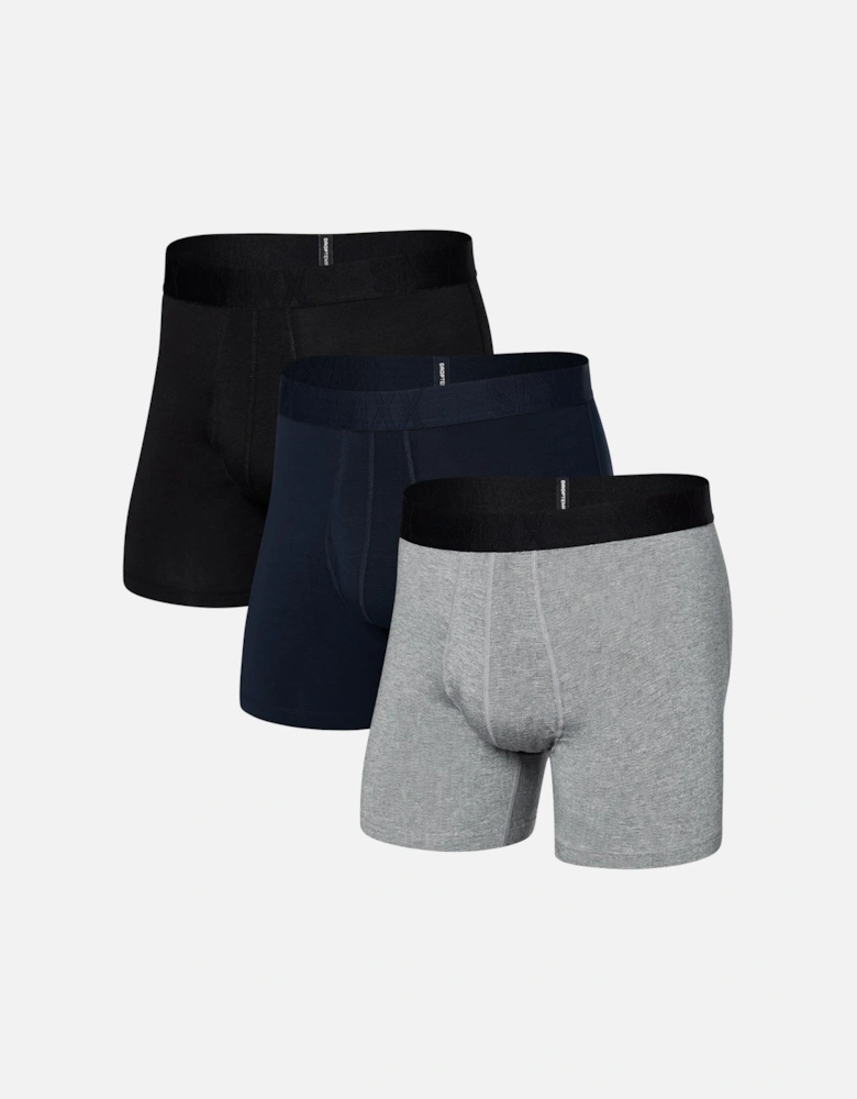 Men's 3 Pack Boxer Brief DropTemp™ Cooling Cotton Fly