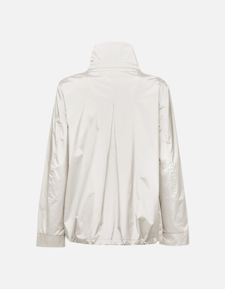 W Dandra Women's Grey Bomber Jacket