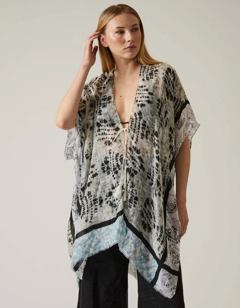 Boho Chic Black Kaftan