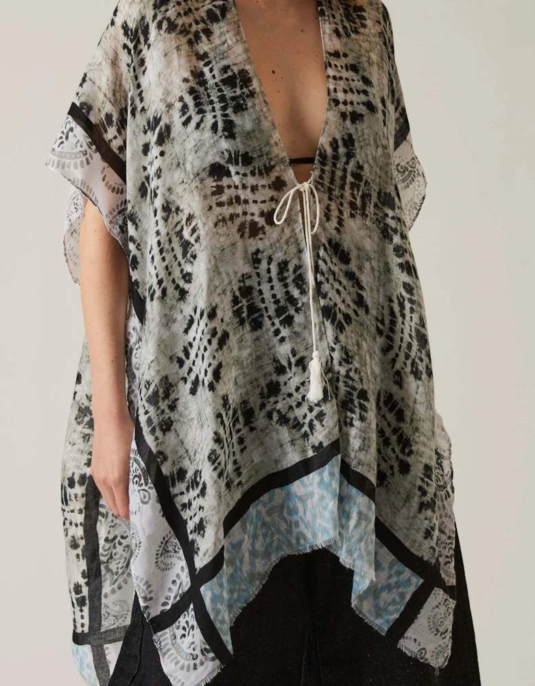 Boho Chic Black Kaftan