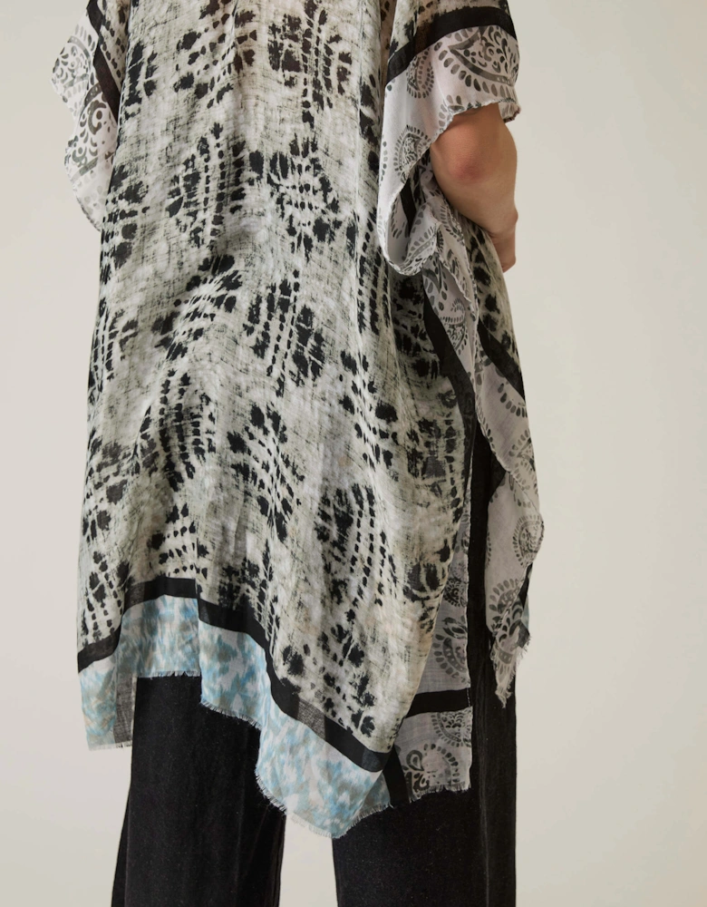 Boho Chic Black Kaftan