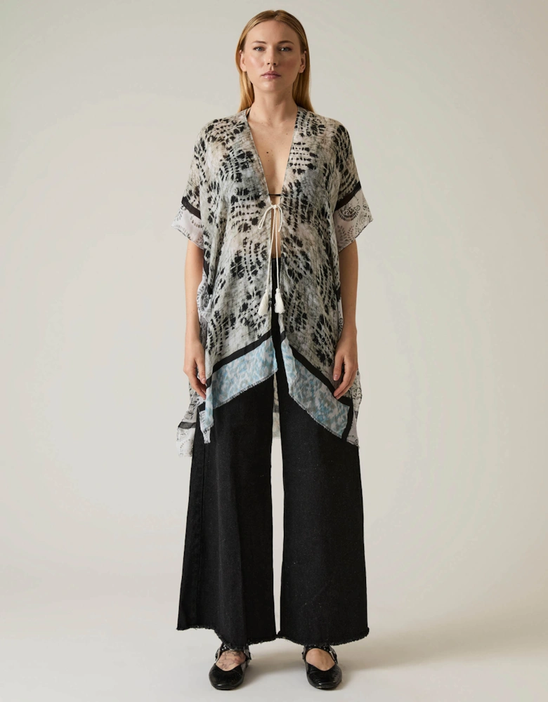 Boho Chic Black Kaftan