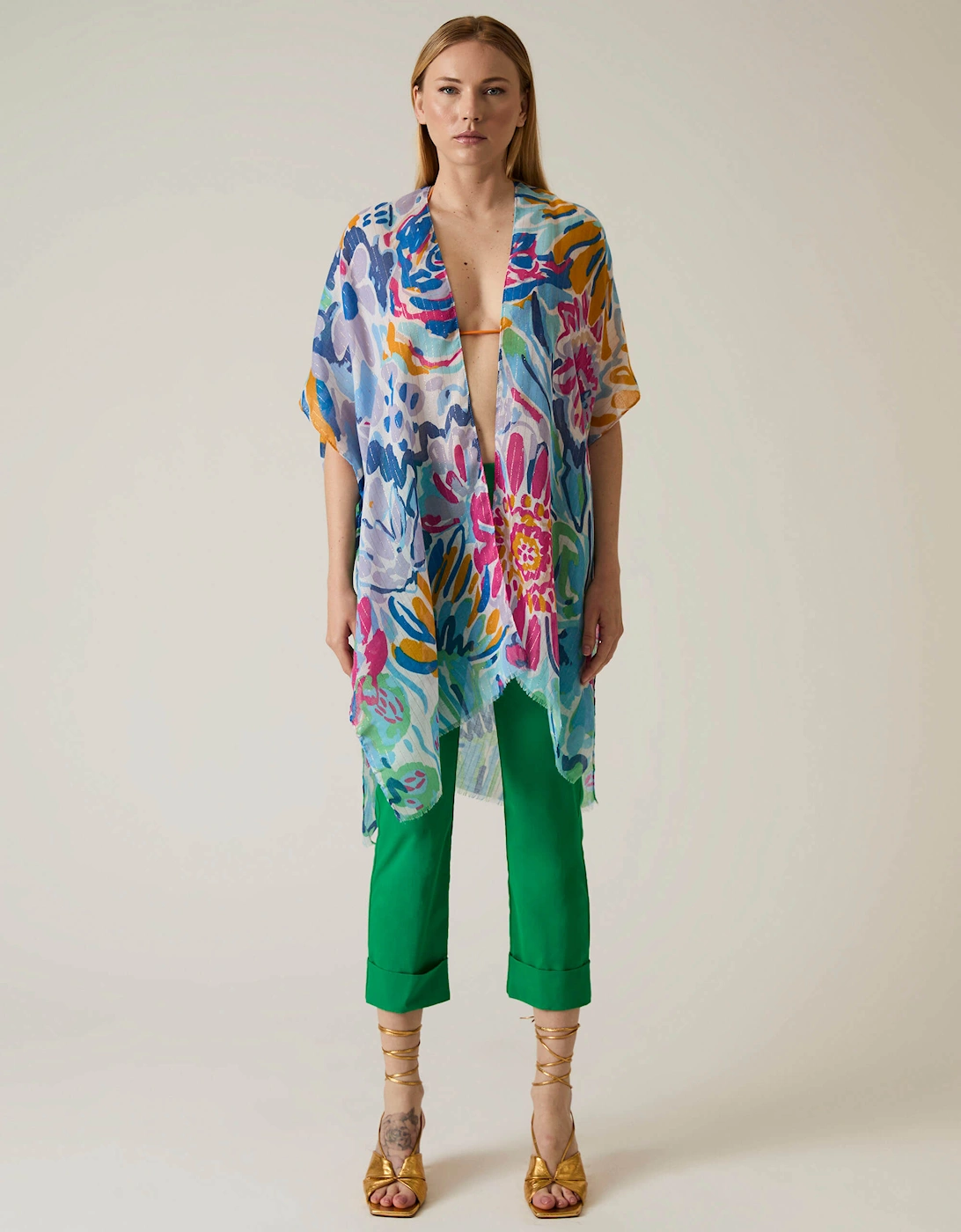 Floral Fantasy Kaftan, 8 of 7