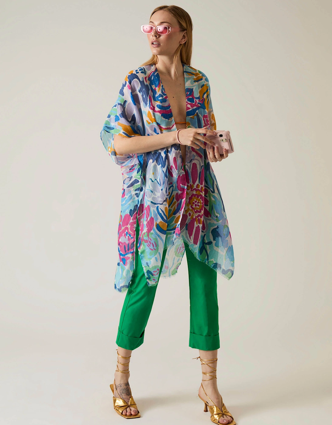 Floral Fantasy Kaftan